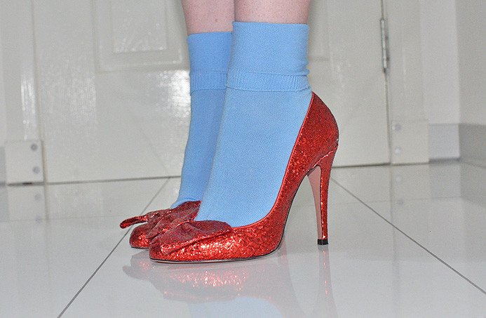 red Dorothy Shoes